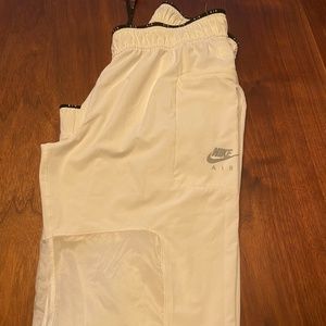 Nike white sweatpants